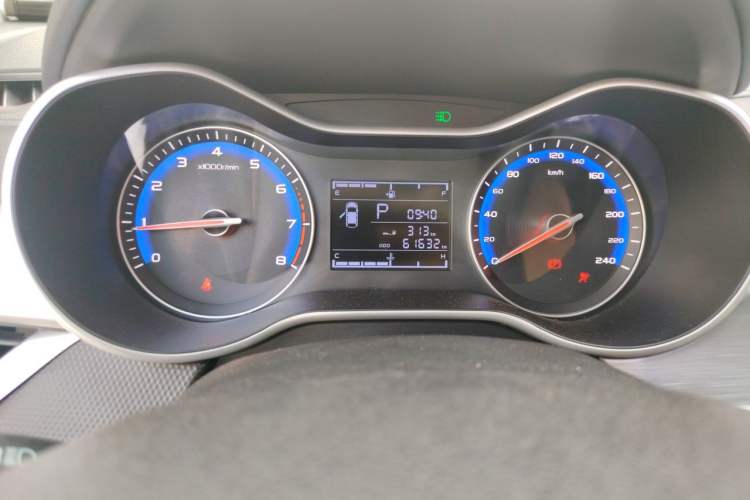 Used Geely Auto Vision 2020 1.5L CVT Asian Games Edition Odometer Close Up