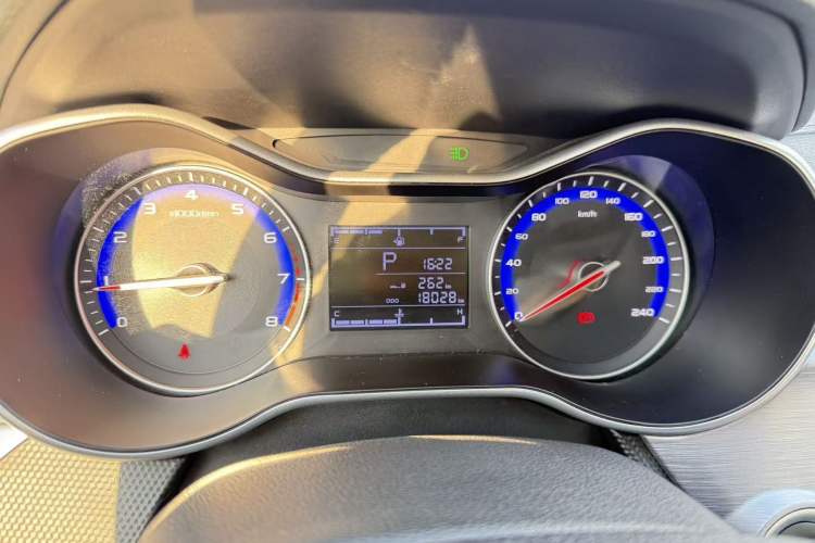 Used Geely Auto Vision 2020 1.5L CVT Asian Games Edition Odometer Close Up