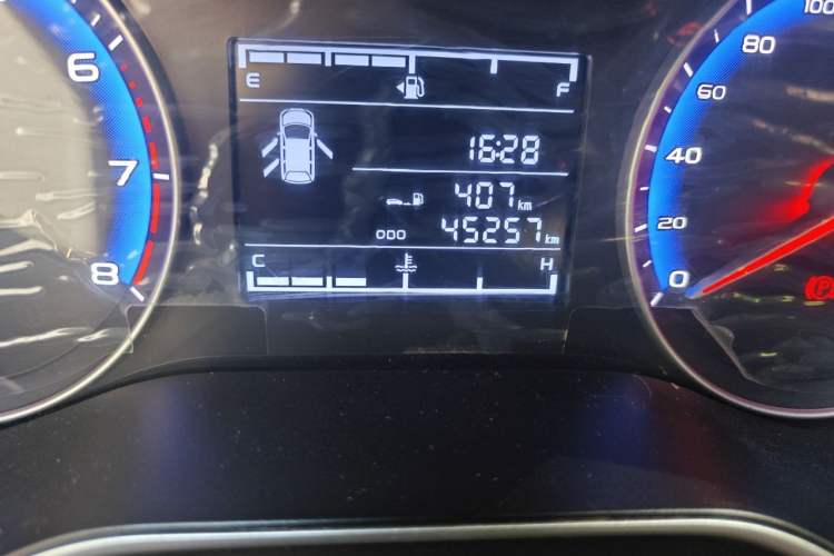 Used Geely Auto Vision 2020 1.5L Manual Asian Games Edition Odometer Close Up