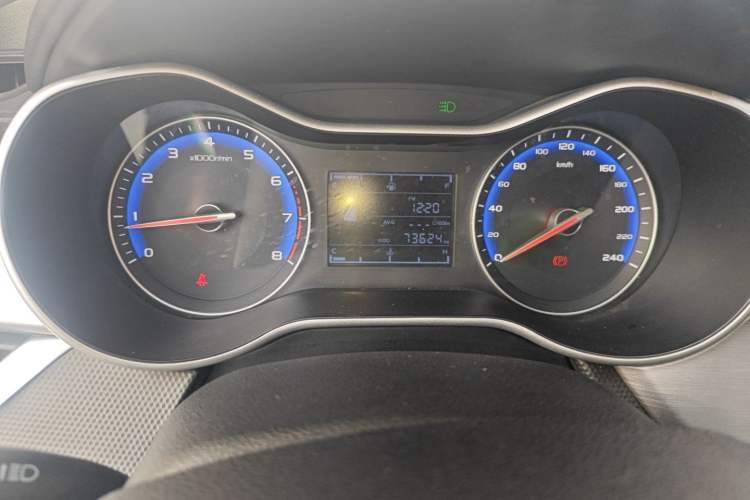 Used Geely Auto Vision 2020 1.5L Manual Asian Games Edition Odometer Close Up