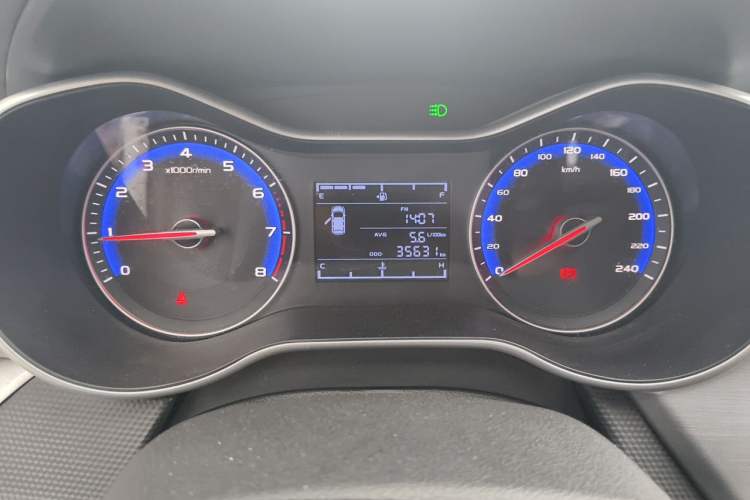 Used Geely Auto Vision 2020 1.5L Manual Asian Games Edition Odometer Close Up