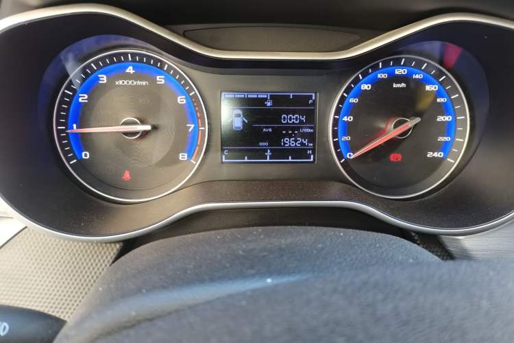 Used Geely Auto Vision 2020 1.5L Manual Asian Games Edition Odometer Close Up