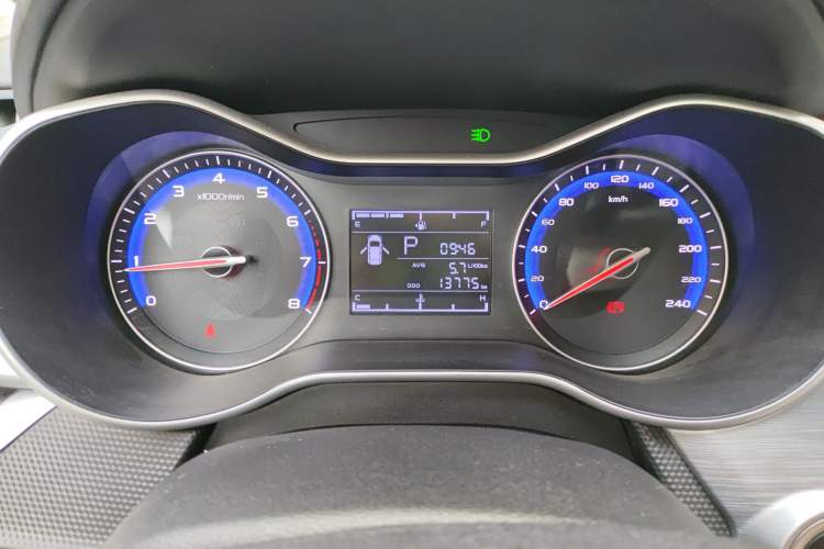 Used Geely Auto Vision 2020 1.5L CVT Asian Games Edition Odometer Close Up
