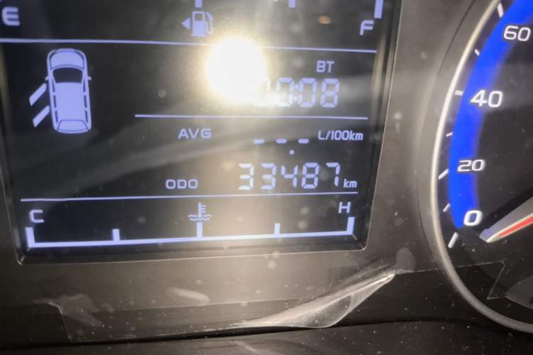 Used Geely Auto Vision 2020 1.5L Manual Asian Games Edition Odometer Close Up