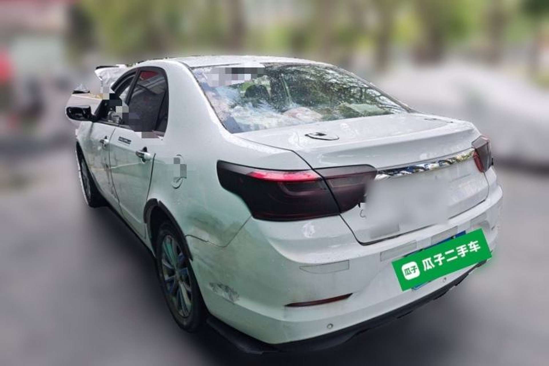 Used Geely Auto Vision 2020 1.5L Manual Asian Games Edition Rear Left 45 Deg