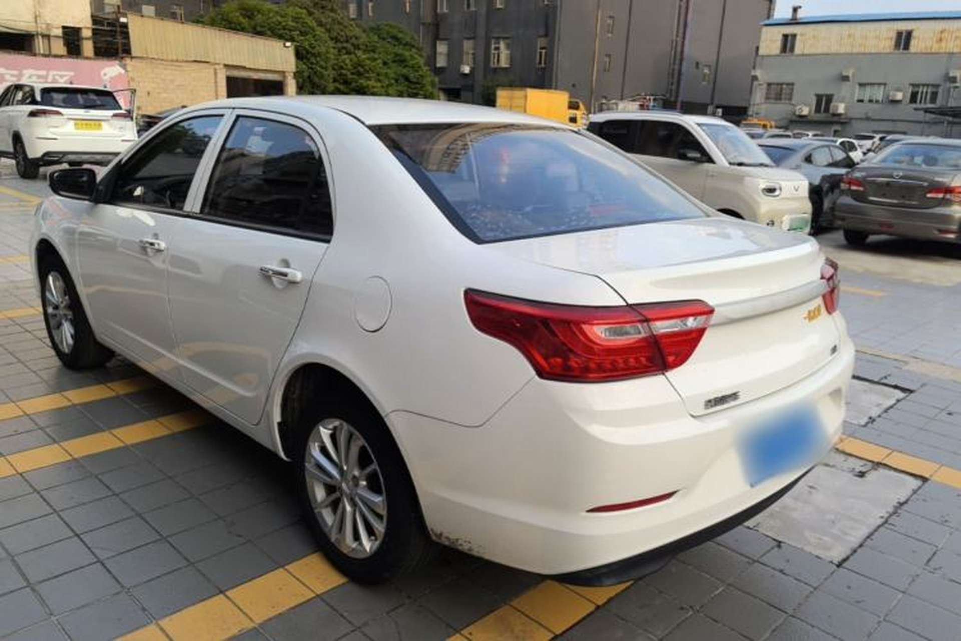 Used Geely Auto Vision 2020 1.5L CVT Value Edition Rear Left 45 Deg