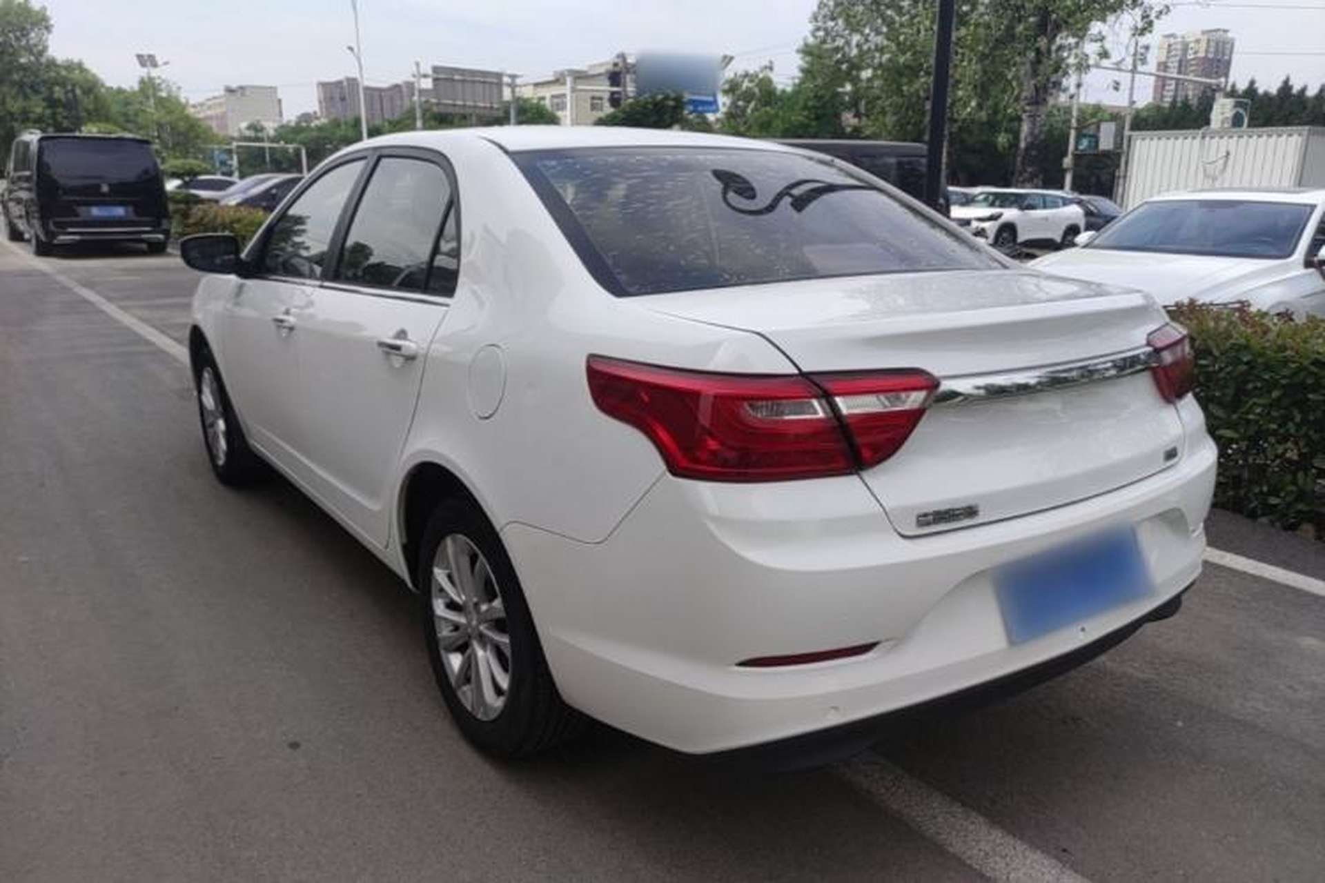 Used Geely Auto Vision 2020 1.5L Manual Asian Games Edition Rear Left 45 Deg