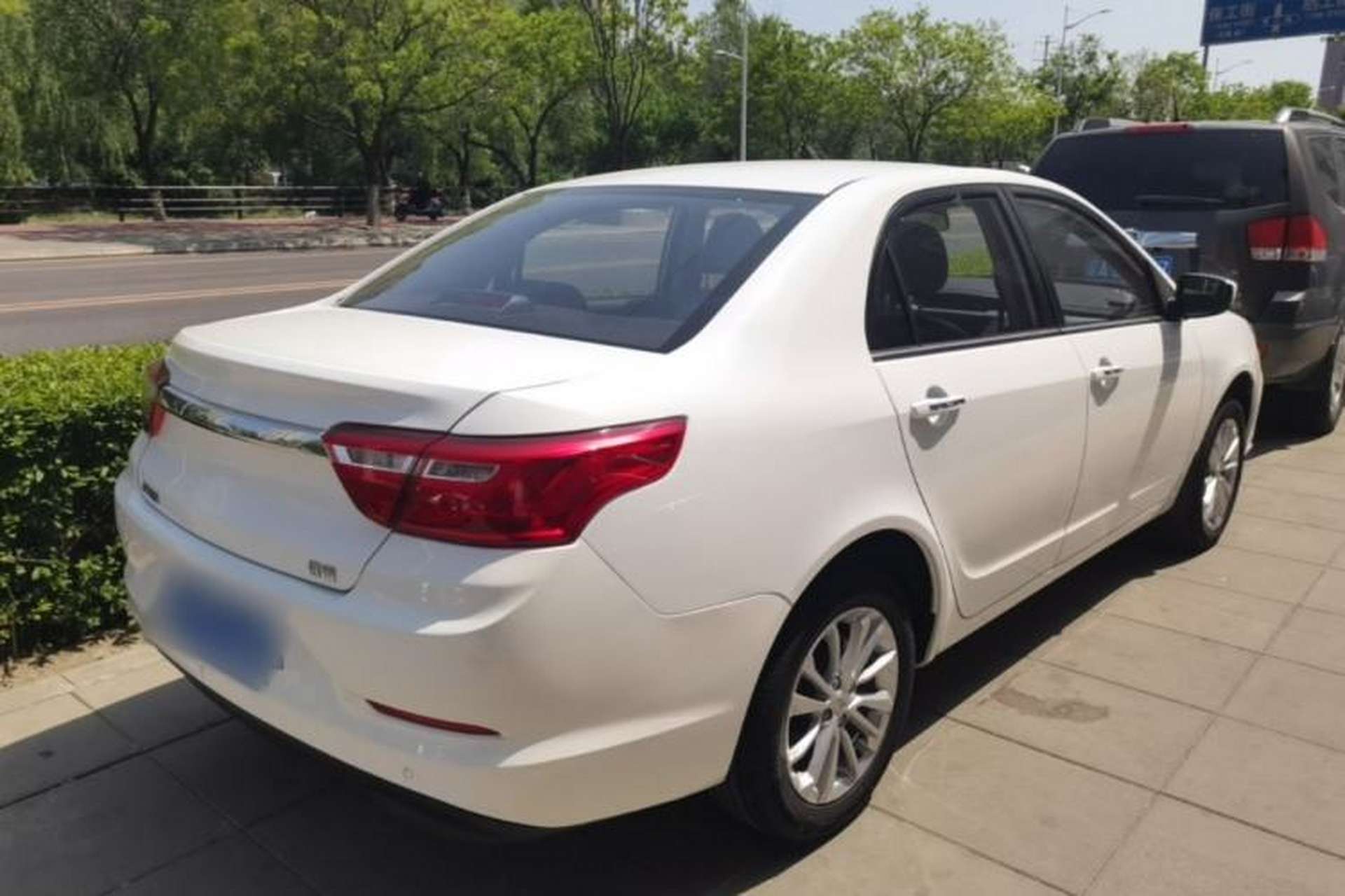 Used Geely Auto Vision 2020 Revised 1.5L Manual Asian Games Edition Rear Right 45 Deg