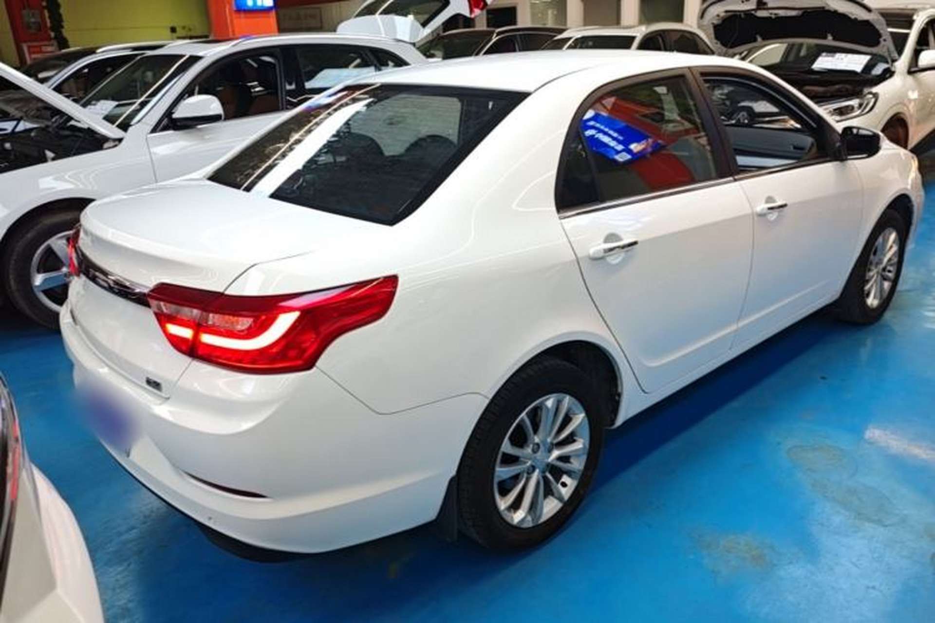 Used Geely Auto Vision 2020 Revised 1.5L Manual Asian Games Edition Rear Right 45 Deg