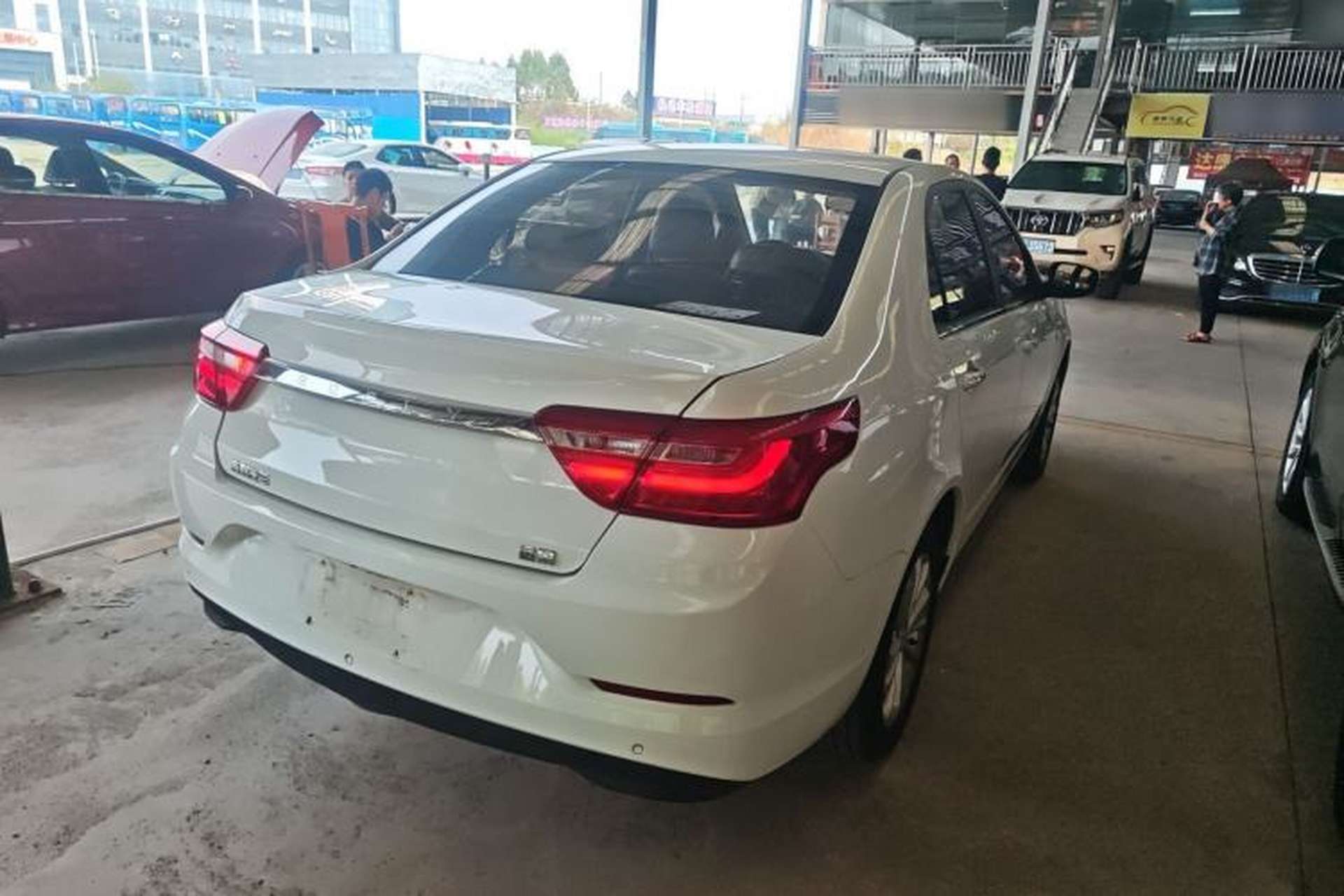 Used Geely Auto Vision 2020 1.5L CVT Asian Games Edition Rear Right 45 Deg