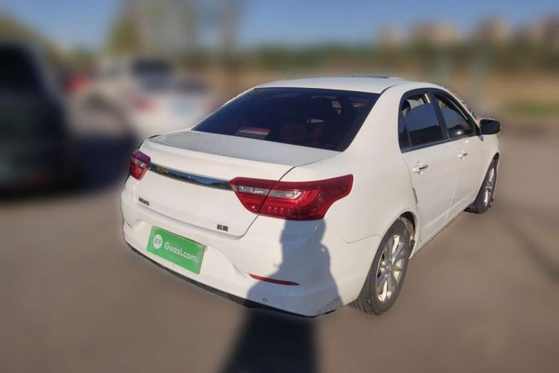 Used Geely Auto Vision 2020 1.5L CVT Asian Games Edition Rear Right 45 Deg