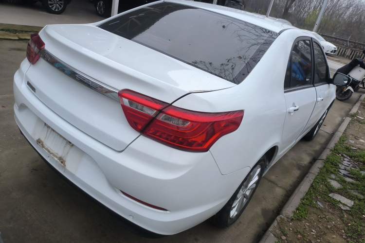 Used Geely Auto Vision 2020 Revised Version 1.5L CVT Asian Games Edition Rear Right 45 Deg