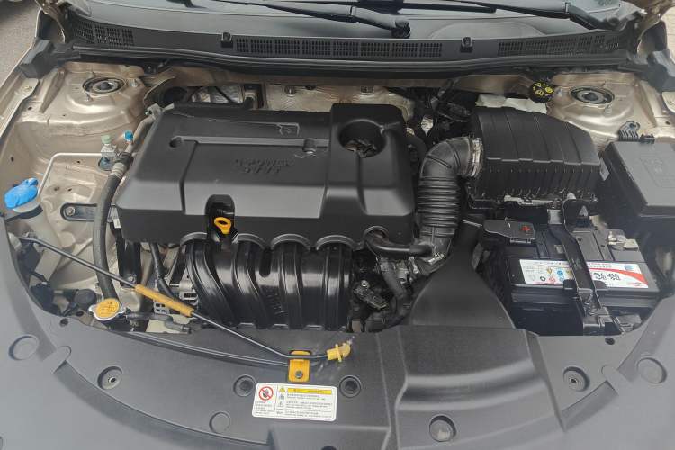 Used Geely Auto Vision 2020 Revised Version 1.5L CVT Asian Games Edition Engine Bay