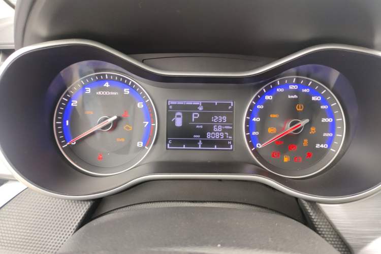 Used Geely Auto Vision 2020 1.5L CVT Asian Games Edition Odometer Close Up