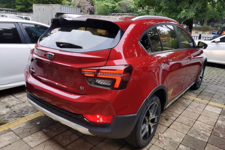 Used Geely Auto Vision S1 2019 Upgraded Model 1.5L CVT Luxury Version Rear Right 45 Deg