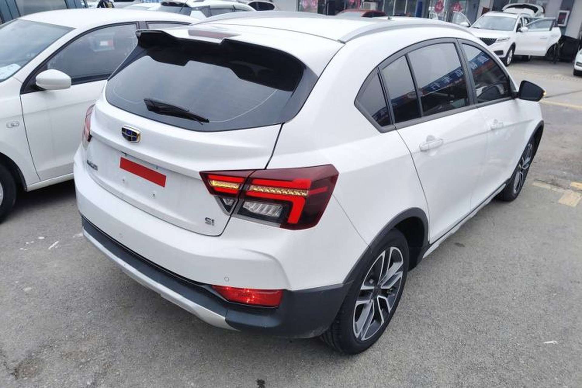 Used Geely Auto Vision S1 2019 Upgraded Model 1.5L Manual Elite Version Rear Right 45 Deg