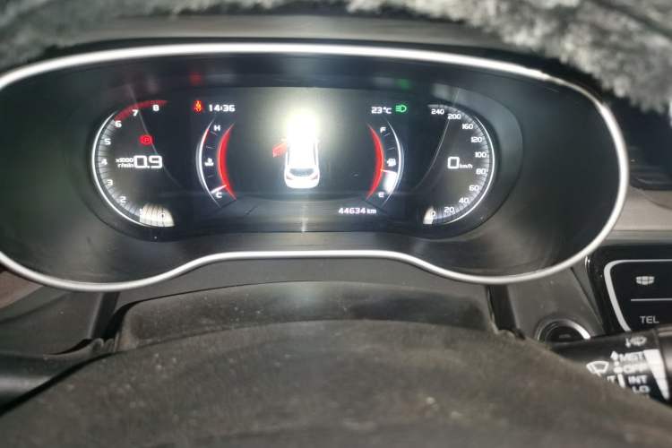 Used Geely Auto Vision S1 2018 1.5L Manual FENGXING Model Odometer Close Up