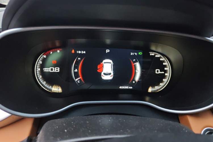 Used Geely Auto Vision S1 2018 1.4T CVT FENGXING Model Instrument Cluster