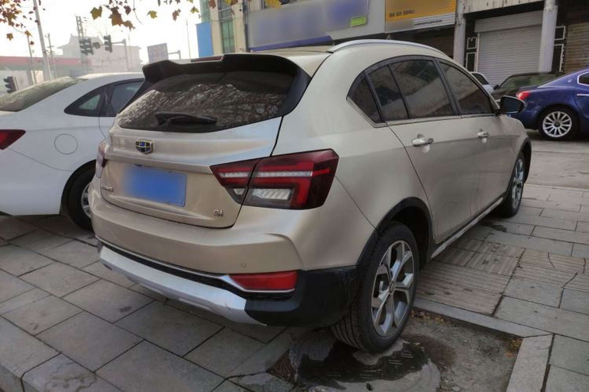 Used Geely Auto Vision S1 2018 1.4T CVT FENGXING Model Rear Right 45 Deg