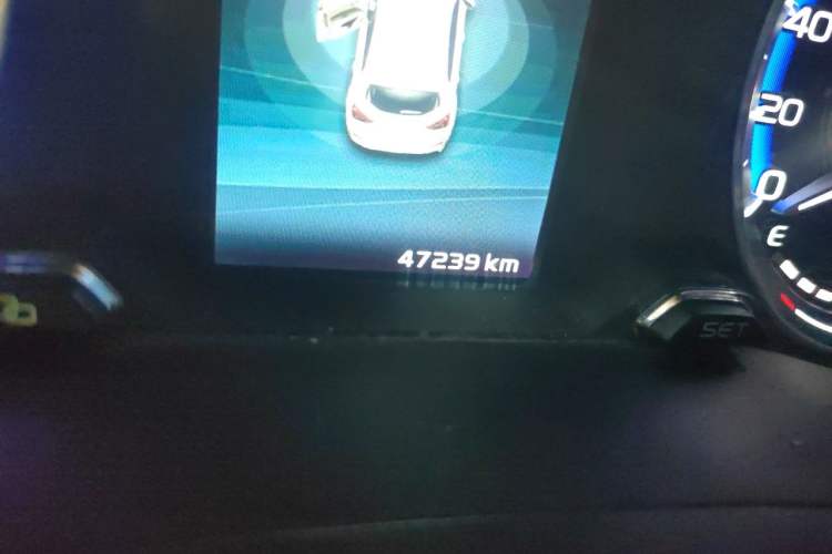 Used Geely Auto Vision S1 2018 1.5L Manual Fong Chi Model Odometer Close Up