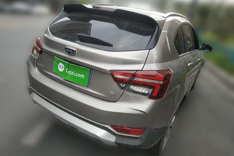 Used Geely Auto Vision S1 2018 1.4T CVT FENGXING Model Rear Right 45 Deg