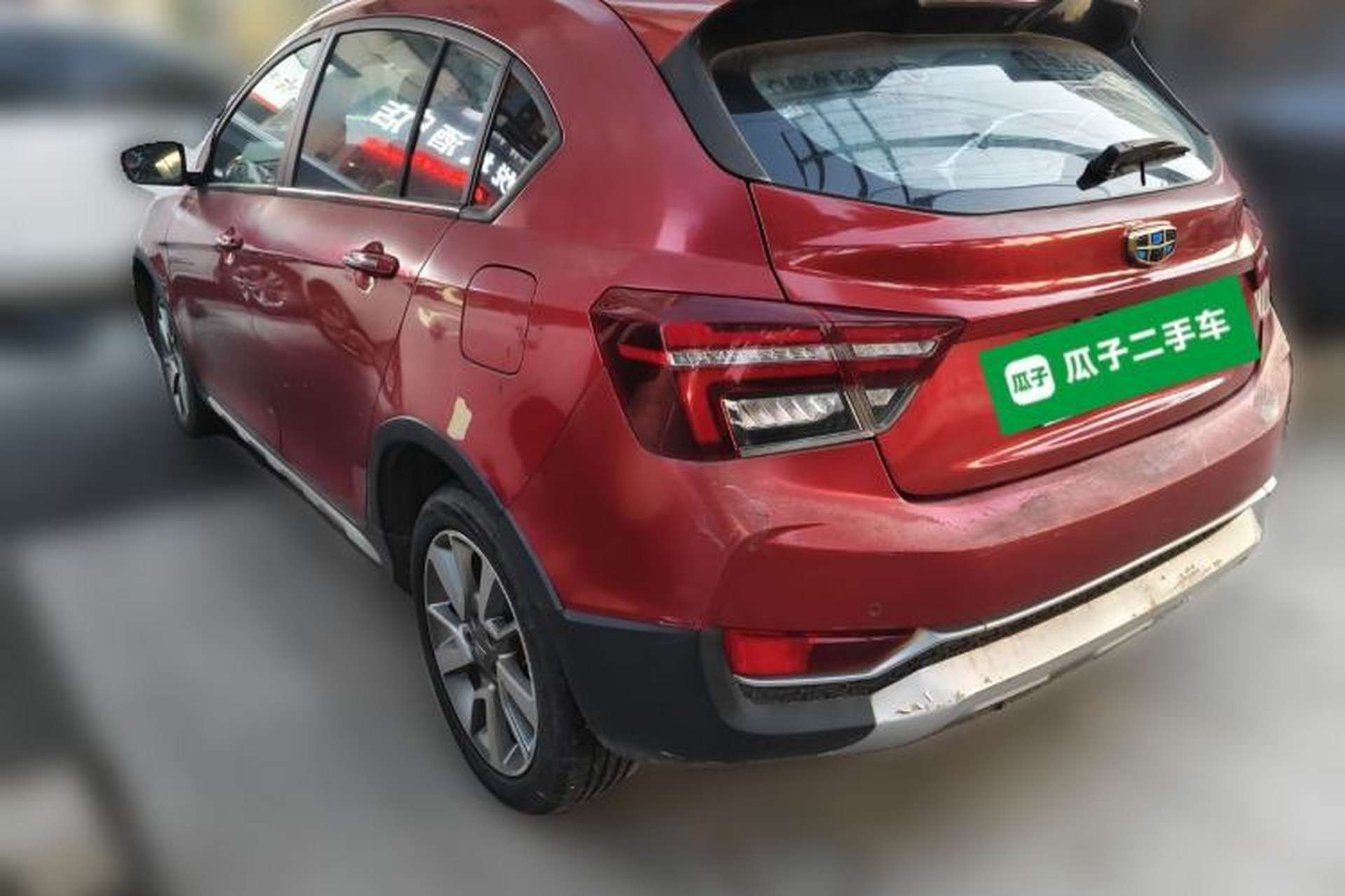 Used Geely Auto Vision S1 2018 1.4T CVT Fengchi Model Rear Left 45 Deg