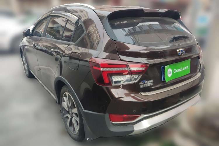 Used Geely Auto Vision S1 2018 1.5L CVT Fongchi Model Rear Left 45 Deg