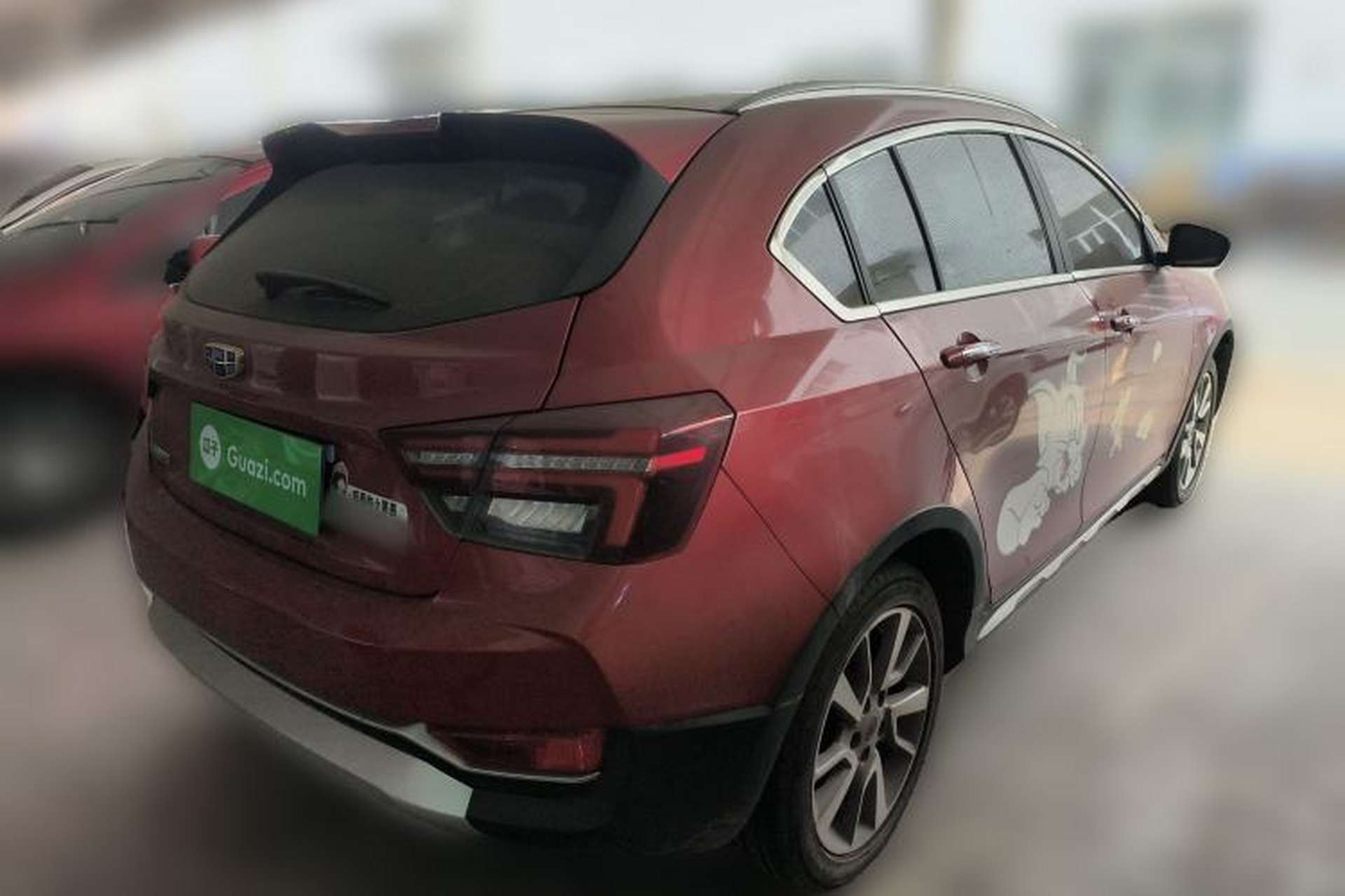 Used Geely Auto Vision S1 2018 1.4T CVT Fengchi Model Rear Right 45 Deg