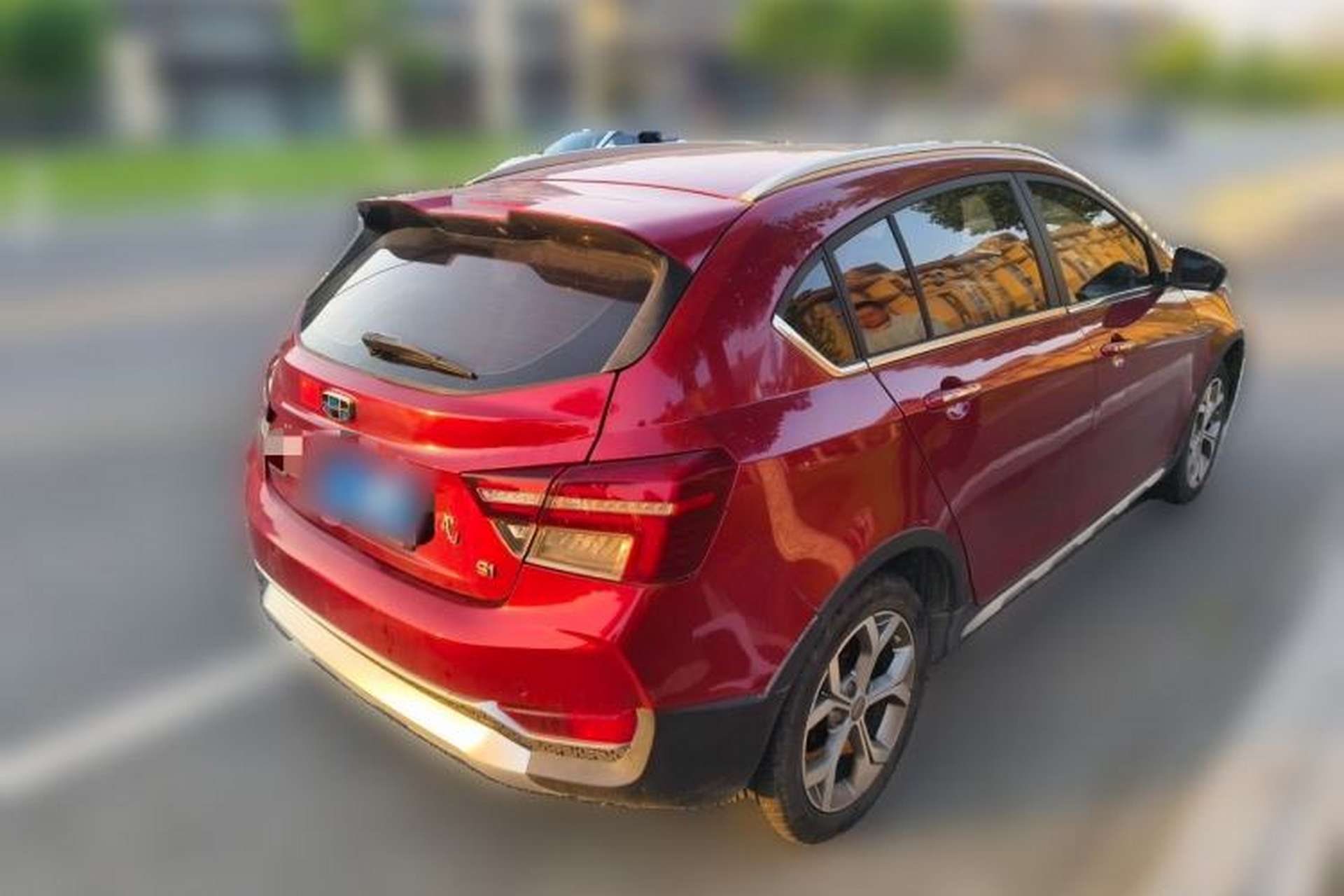 Used Geely Auto Vision S1 2018 1.4T CVT FENGXING Model Rear Right 45 Deg