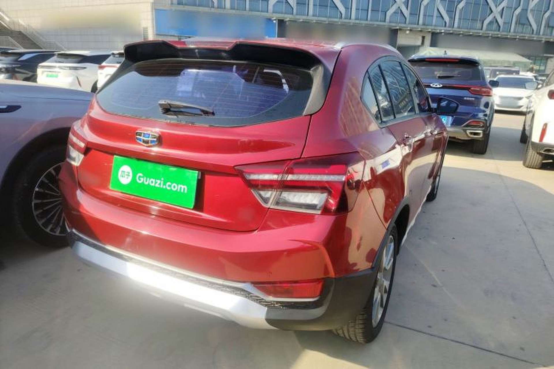 Used Geely Auto Vision S1 2018 1.4T CVT Fengchi Model Rear Right 45 Deg