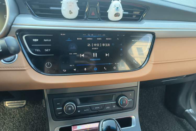 Used Geely Auto Vision S1 2018 1.4T CVT FENGXING Model Audio And AC Panel