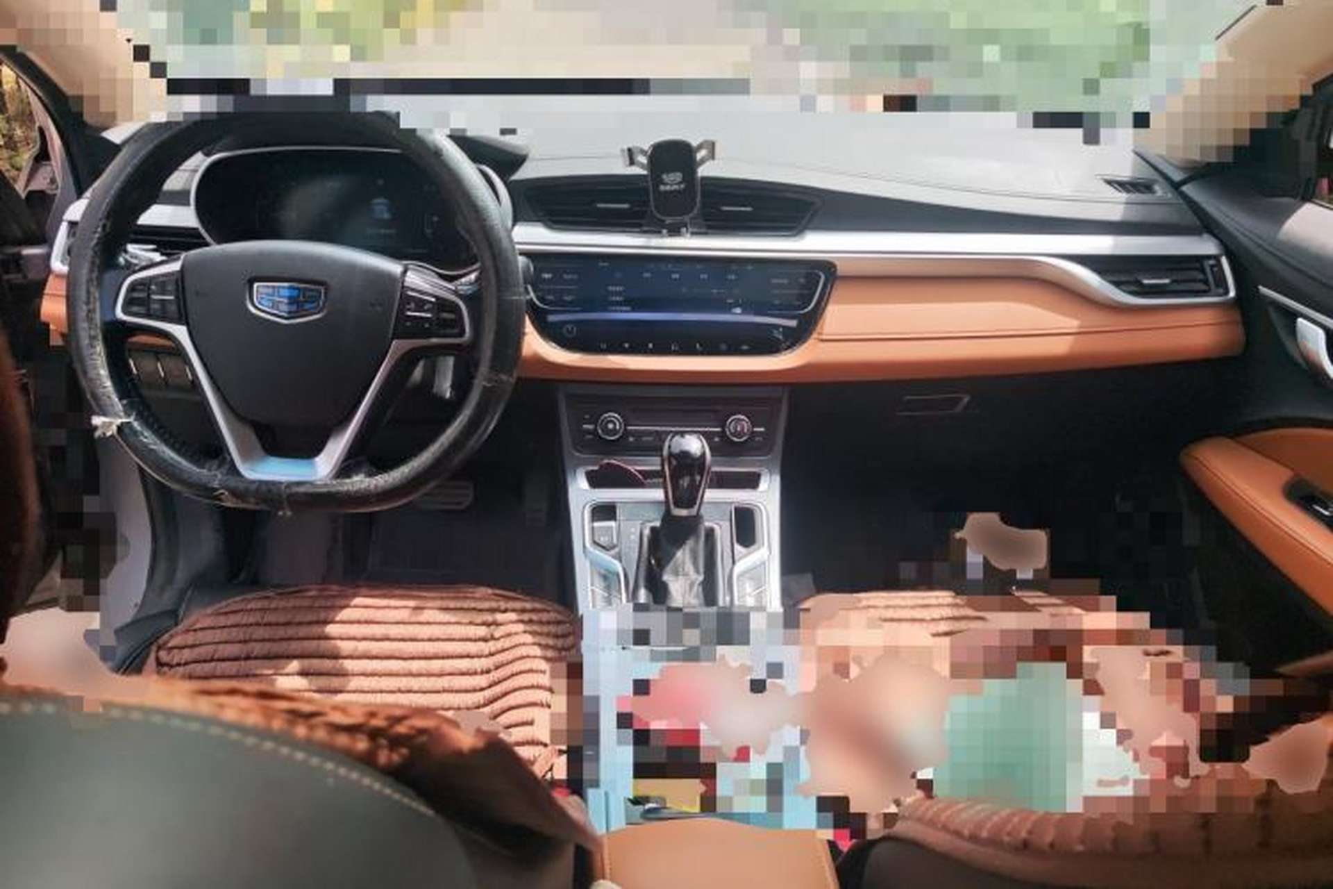 Used Geely Auto Vision S1 2018 1.4T CVT Fēngruì Model Center Console