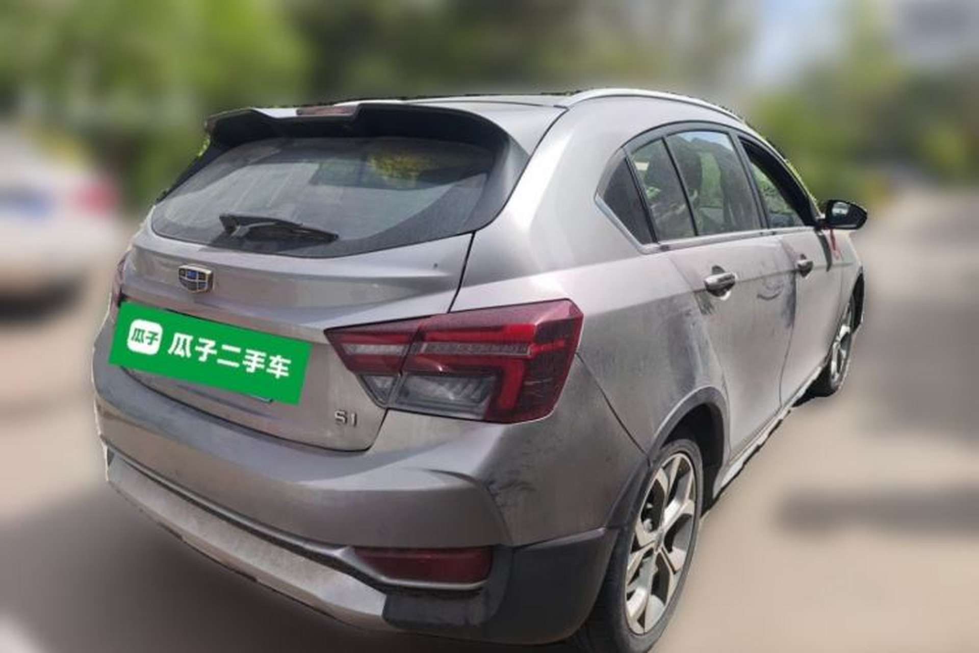 Used Geely Auto Vision S1 2018 1.4T CVT Fēngruì Model Rear Right 45 Deg