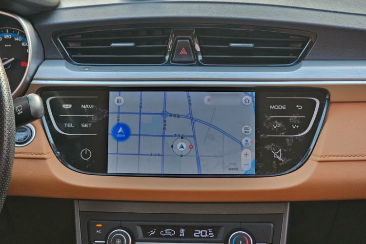 Used Geely Auto Vision S1 2018 1.4T CVT Fengchi Model Audio And AC Panel