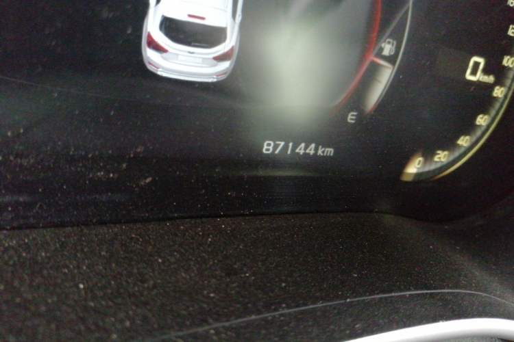 Used Geely Auto Vision S1 2018 1.5L Manual FENGXING Model Odometer Close Up