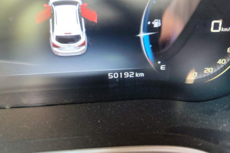 Used Geely Auto Vision S1 2018 1.4T CVT Fēngruì Model Odometer Close Up