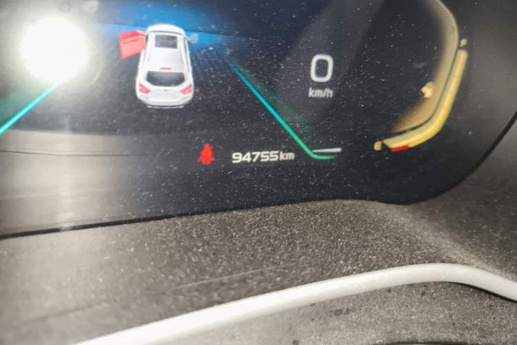 Used Geely Auto Vision S1 2018 1.4T CVT Fēngruì Model Odometer Close Up