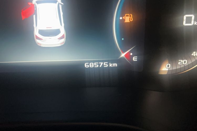 Used Geely Auto Vision S1 2018 1.4T CVT Fēngruì Model Odometer Close Up