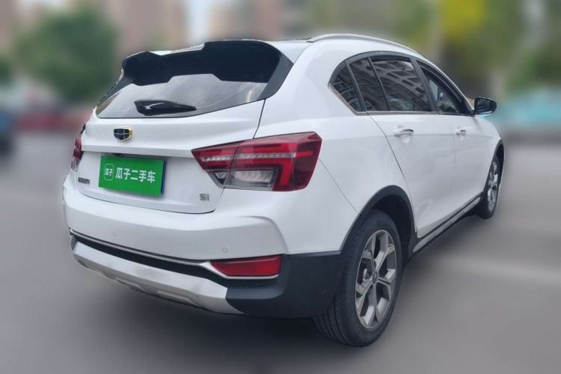 Used Geely Auto Vision S1 2018 1.4T CVT FENGXING Model Rear Right 45 Deg