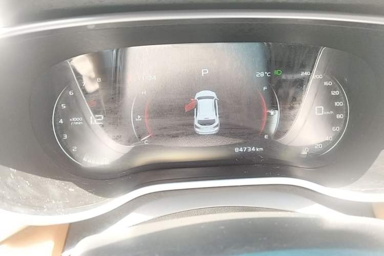 Used Geely Auto Vision S1 2018 1.4T CVT FENGXING Model Instrument Cluster