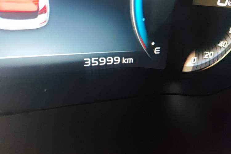 Used Geely Auto Vision S1 2018 1.5L Manual FENGXING Model Odometer Close Up