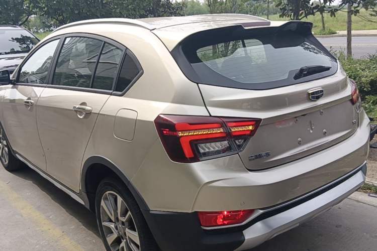 Used Geely Auto Vision S1 2018 1.5L Manual Fong Chi Model Rear Left 45 Deg