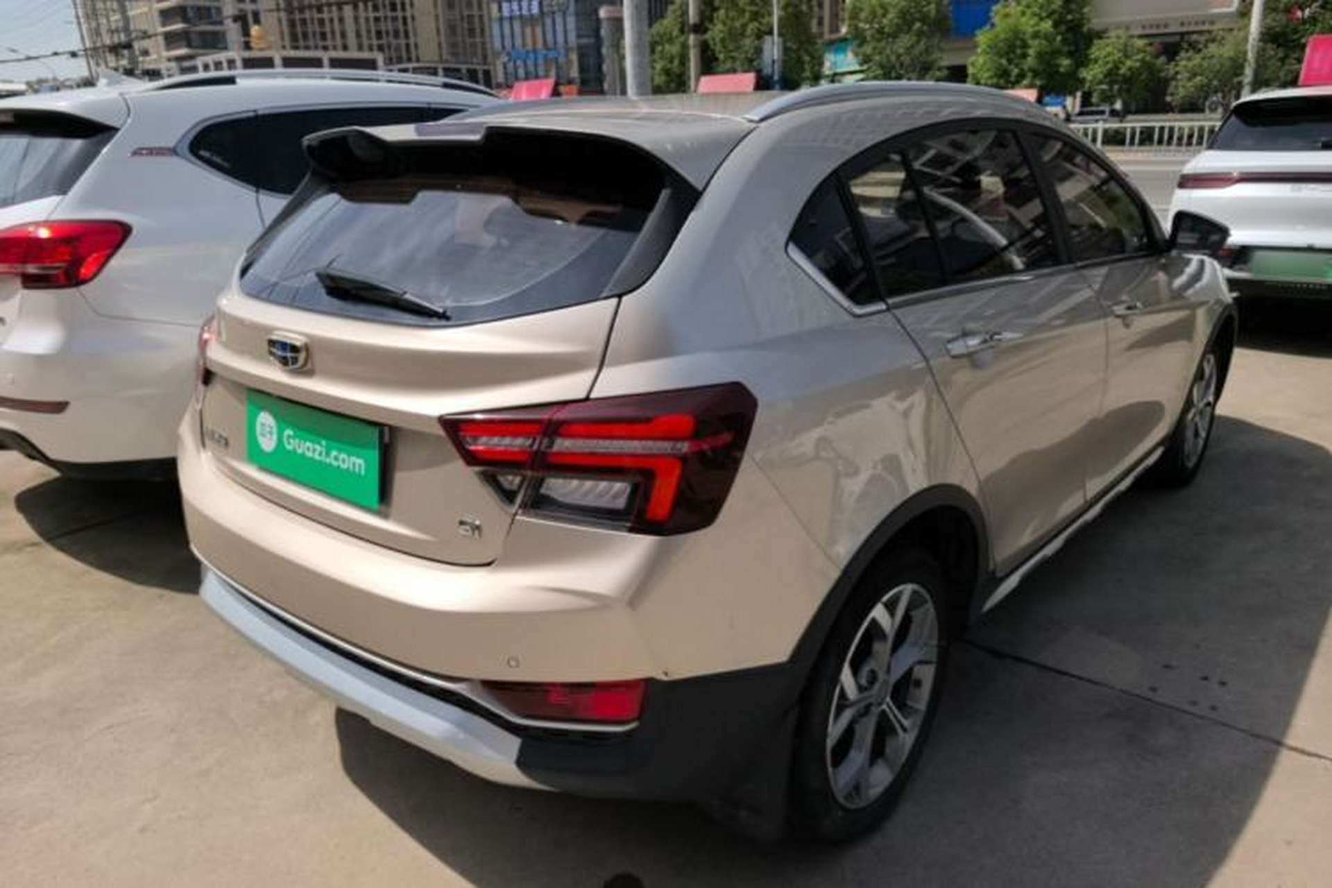 Used Geely Auto Vision S1 2018 1.4T CVT FENGXING Model Rear Right 45 Deg