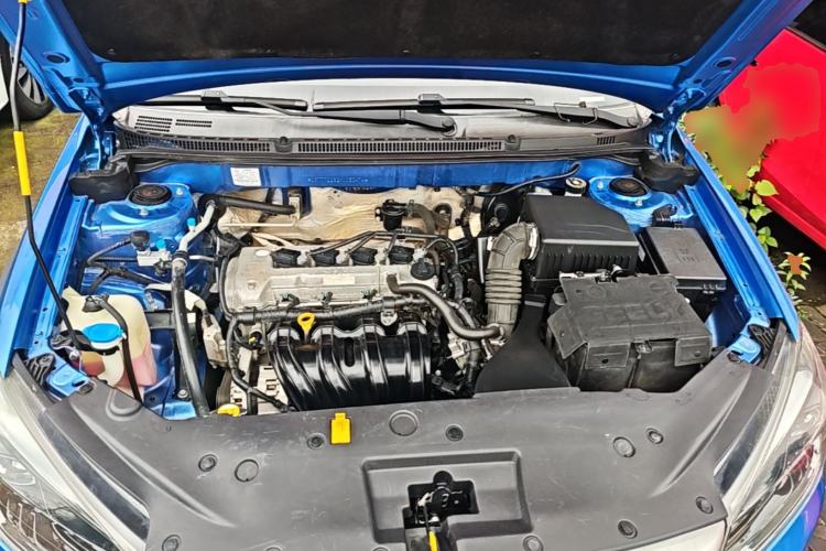 Used Geely Auto Vision S1 2019 Upgraded Model 1.5L Manual Happiness Edition Engine Bay