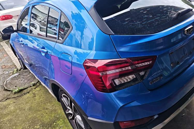 Used Geely Auto Vision S1 2019 Upgraded Model 1.5L Manual Happiness Edition Rear Left 45 Deg