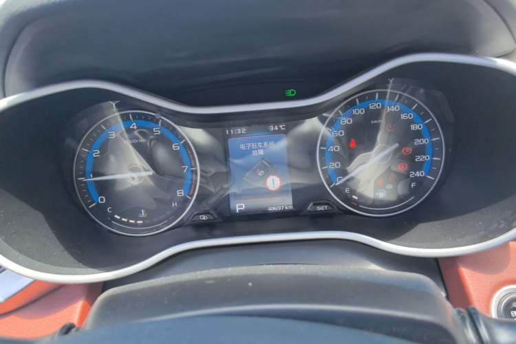 Used Geely Auto Vision S1 2019 Upgraded Model 1.5L CVT Luxury Version Instrument Cluster