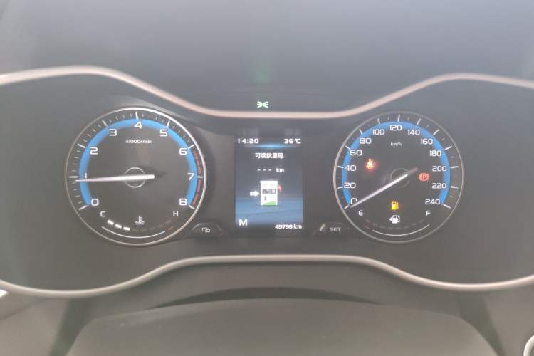 Used Geely Auto Vision S1 2019 Upgraded Model 1.5L Manual Elite Version Instrument Cluster