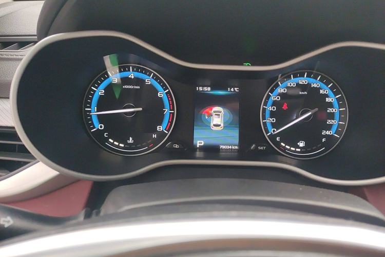 Used Geely Auto Vision S1 2019 Upgraded Model 1.5L CVT Luxury Version Instrument Cluster