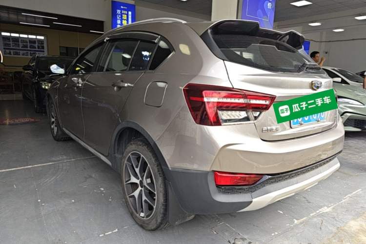 Used Geely Auto Vision S1 2019 Upgraded Model 1.5L CVT Luxury Version Rear Left 45 Deg