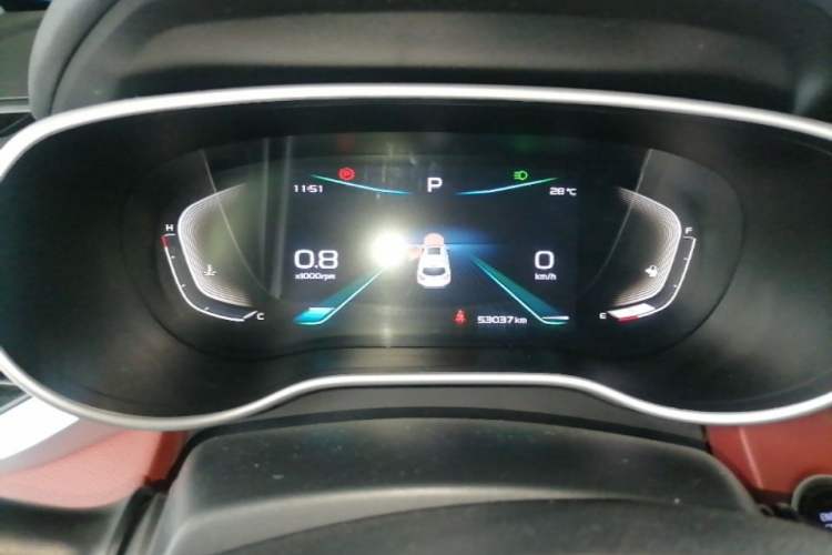 Used Geely Auto Vision S1 2019 Upgraded Model 1.5L CVT Luxury Version Instrument Cluster